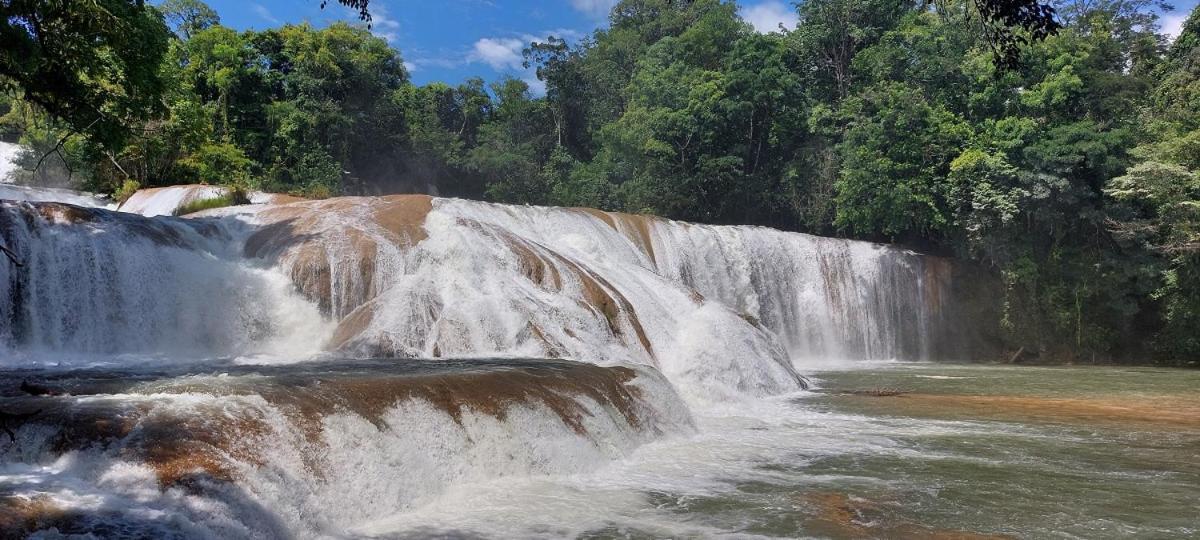 Arroyo Agua Azul Posada Tzeltal מראה חיצוני תמונה