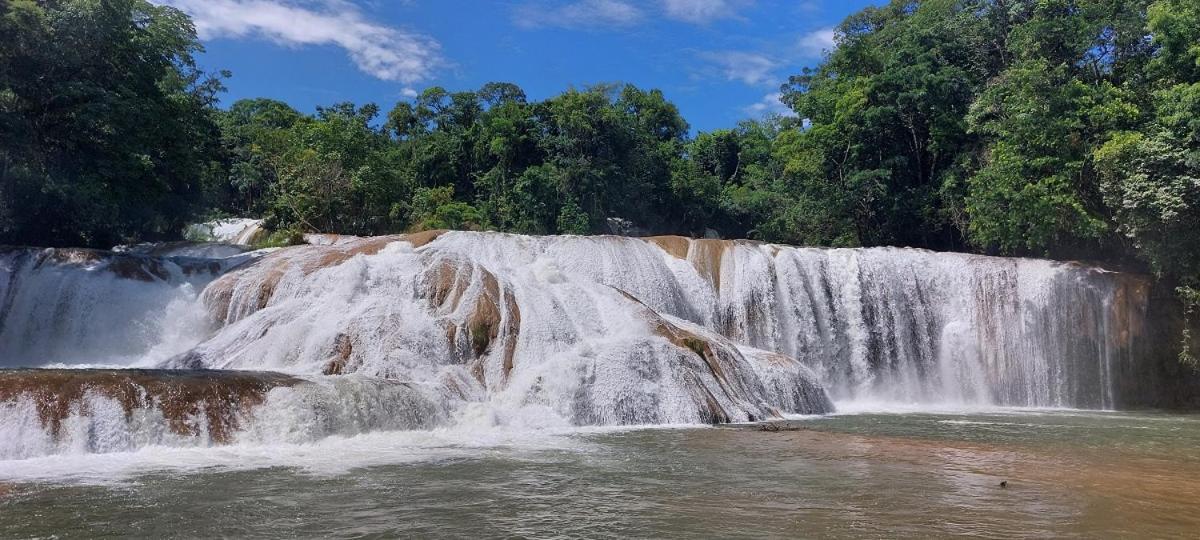 Arroyo Agua Azul Posada Tzeltal מראה חיצוני תמונה
